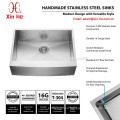 304 stainless steel modern kitchen design farm apron sink